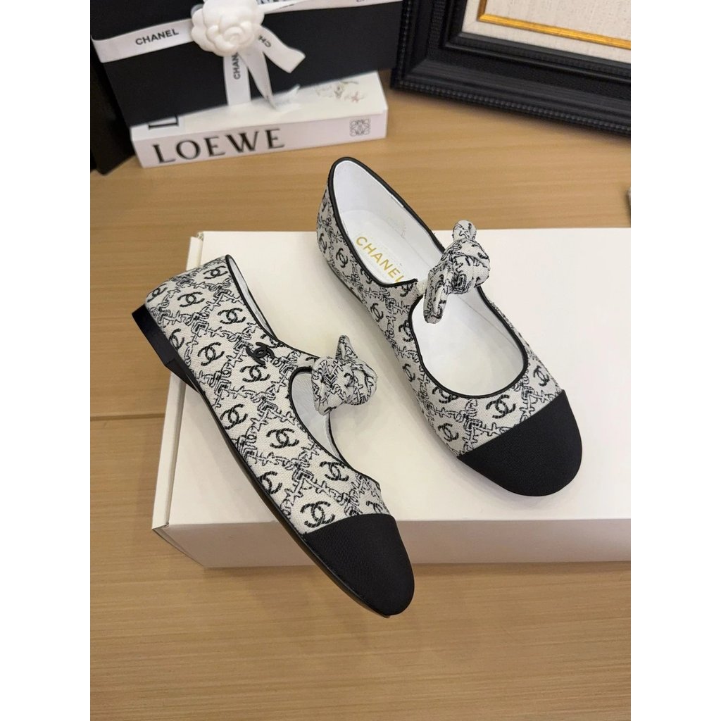 รองเท้าส้นแบน.CHANEL ไซส์ 35-39