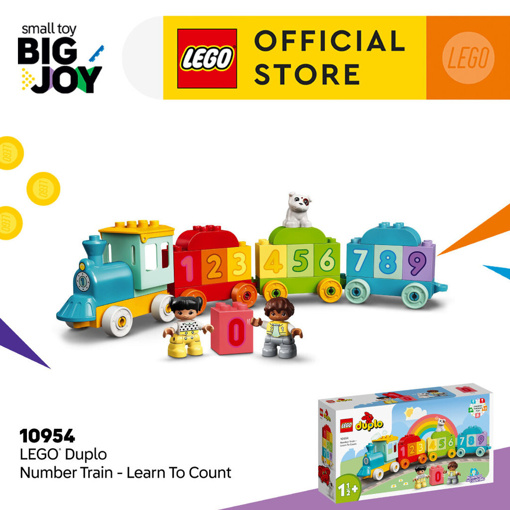 LEGO DUPLO 10954 My First Number Train - Learn To Count (23pcs.), Building Blocks, Kids Toy