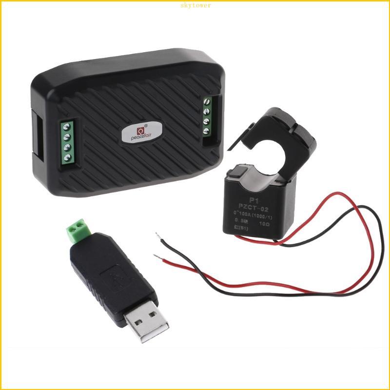 ST PZEM-016 Multi-Function Meter AC 80 260V 100A Voltage Current Power Factor