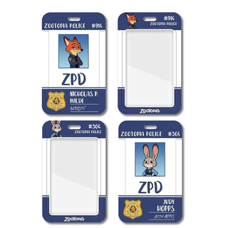 Zootopia Card Holder Featuring Officer Judy Hopps & Nick Wilde Portable ID Credit Card Case