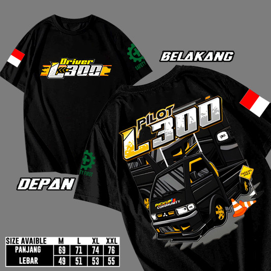 KATUN Ranberry Graphic t-shirt L300 Driver t-L300 Driver shirt - Cool 30s Semi-Cotton Material - เสื