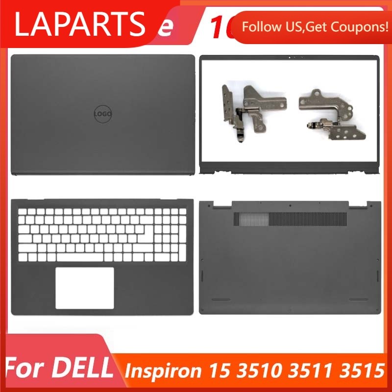 แล็ปท็อปใหม่สําหรับ Dell Inspiron 15 3510 3511 3515 3520 3521 3525 LCD ปกหลังด้านหน้า Bezel Palmest 