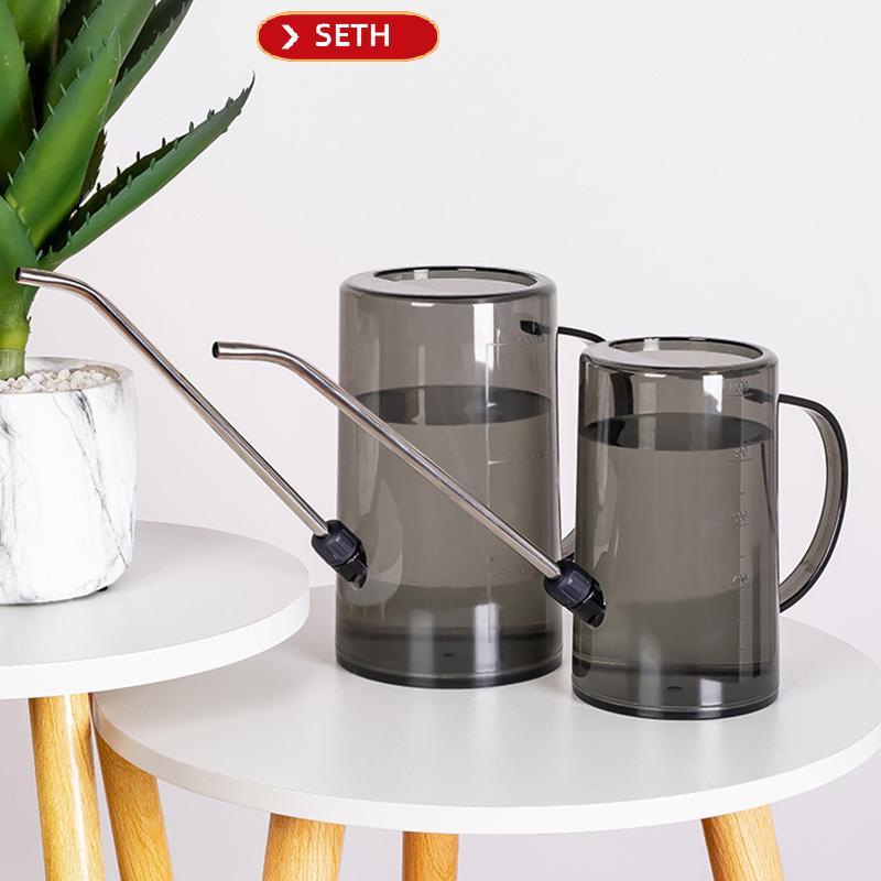 SETH 1L ปากยาวรดน้ําพลาสติกพืช Sprinkler Potted Home อุปกรณ์ชลประทานดอกไม้ที่ใช้งานได้จริงเครื่องมือทําสวน Handle Vary