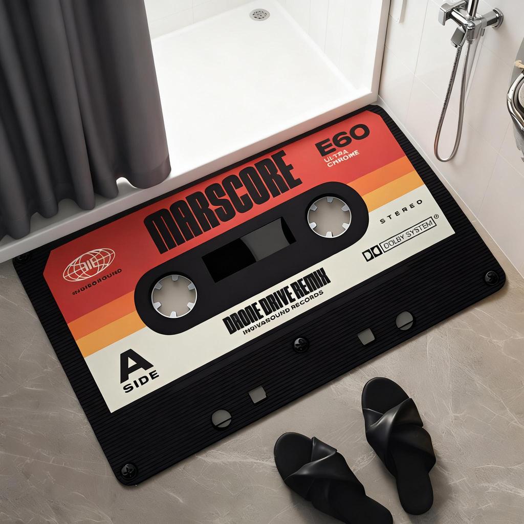 HNTH พรมปูพื้นห้องน้ําโคลนไดอะตอมเสื่อประตูห้องน้ําลื่นเสื่ออาบน้ําแห้งเร็วจัดส่งที่รวดเร็ว HNTH