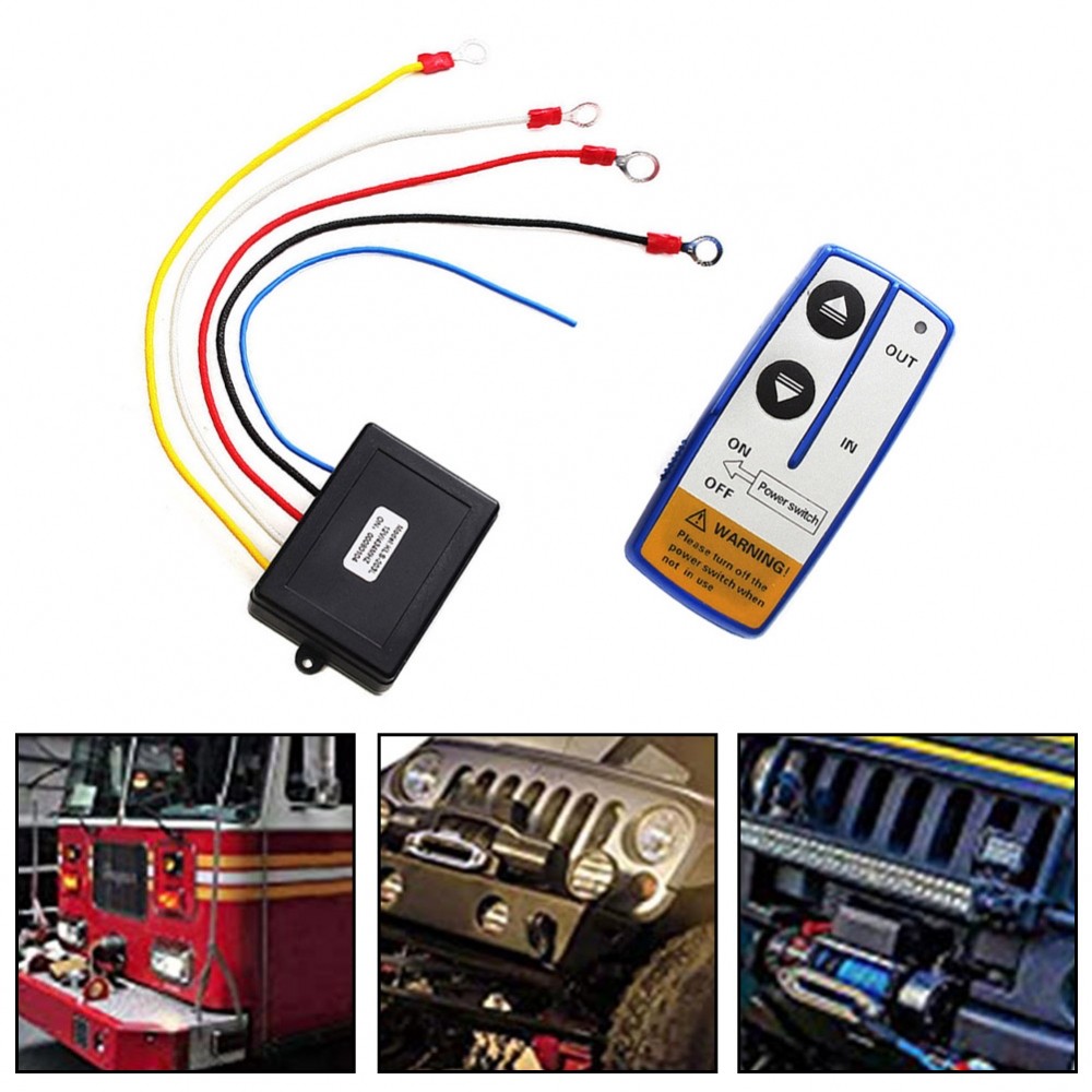 Winch รีโมทคอนโทรลความเข้ากันได้กว้างไฟแสดงสถานะภาพสําหรับ Warn Winch