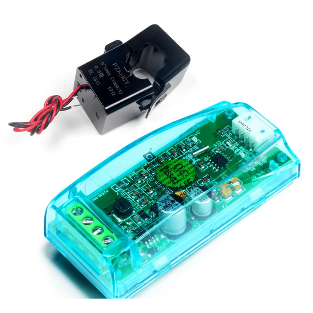 PZEM-004T V4.0 PZEM004t V4 100A แยก CT เปิดปิด Smart Power Monitoring - พร้อมปลอก [CE]