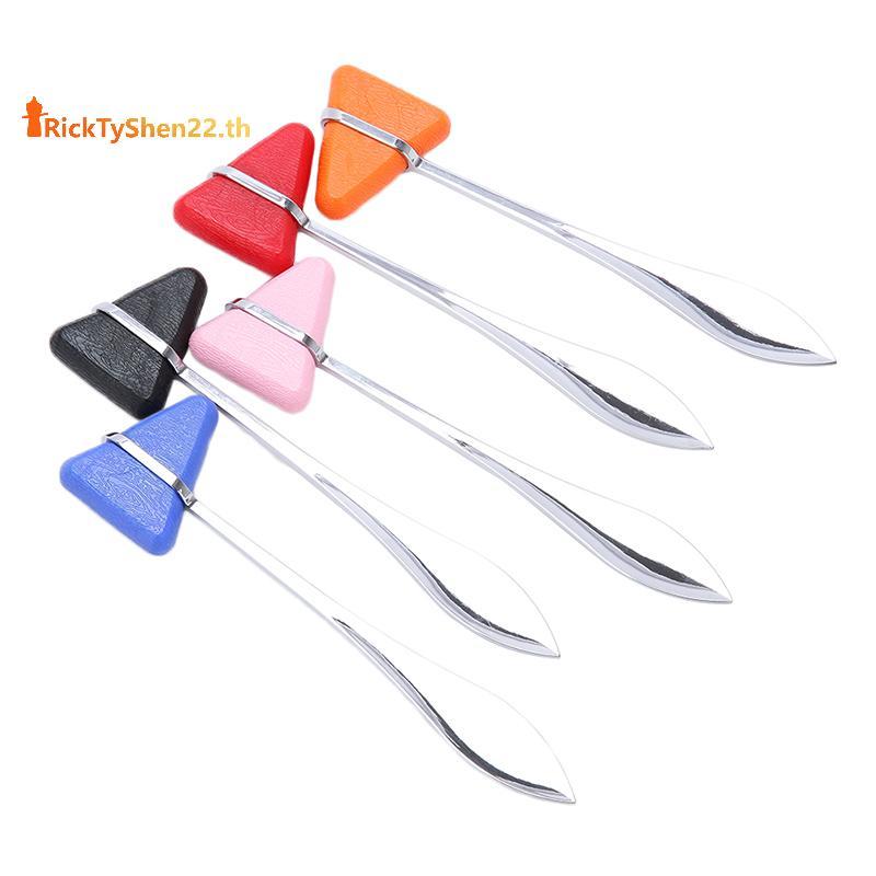 RickTyShen Triangle Percussion Neurlogical Hammer Percussor Diagnostic Reflex Hammer TH