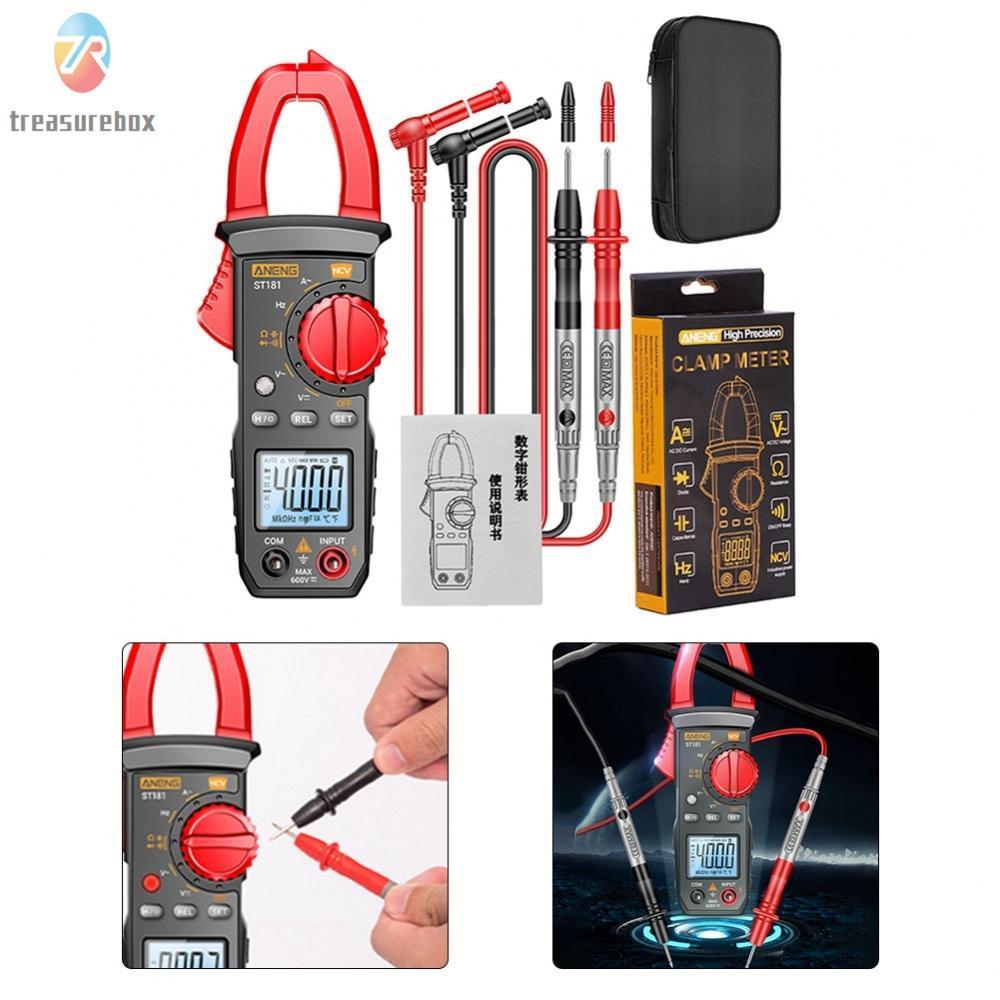 TRSBX❤️Multimeter Clamp Digital Clamp Multimeter ST181 With Backlight Durable