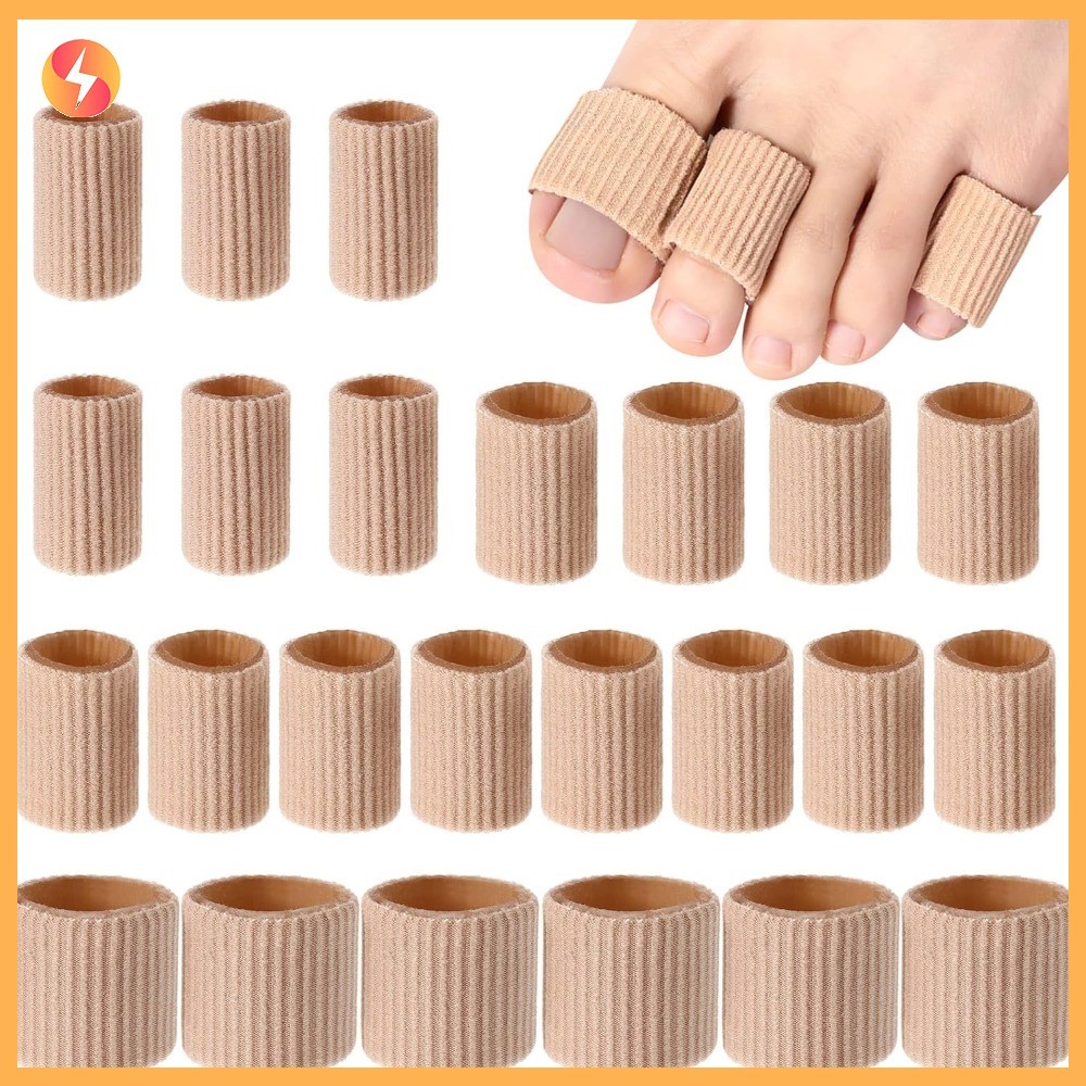 ปลอกเจลนิ้วเท้า Toe Sleeves นุ่ม รองรับตาปลา พุพอง และแคลลัส 3 ขนาด