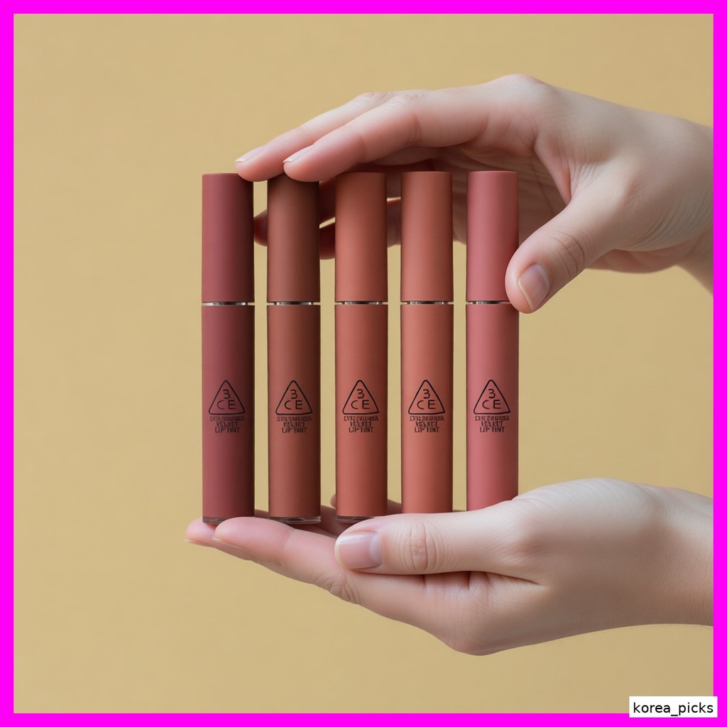 [3CE] VELVET LIP TINT 4g #DEFINITION - #DEFINITION / Korean Lip Tint / Velvety Finish / ของแท้ 100% 