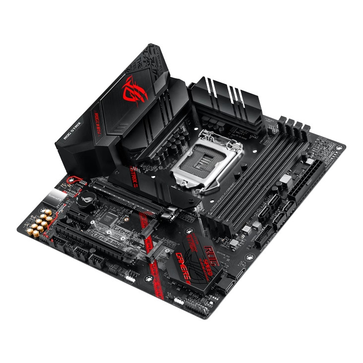 เมนบอร์ด ASUS ROG STRIX B460-G GAMING สำหรับ CPU i9-10900 ใหม่