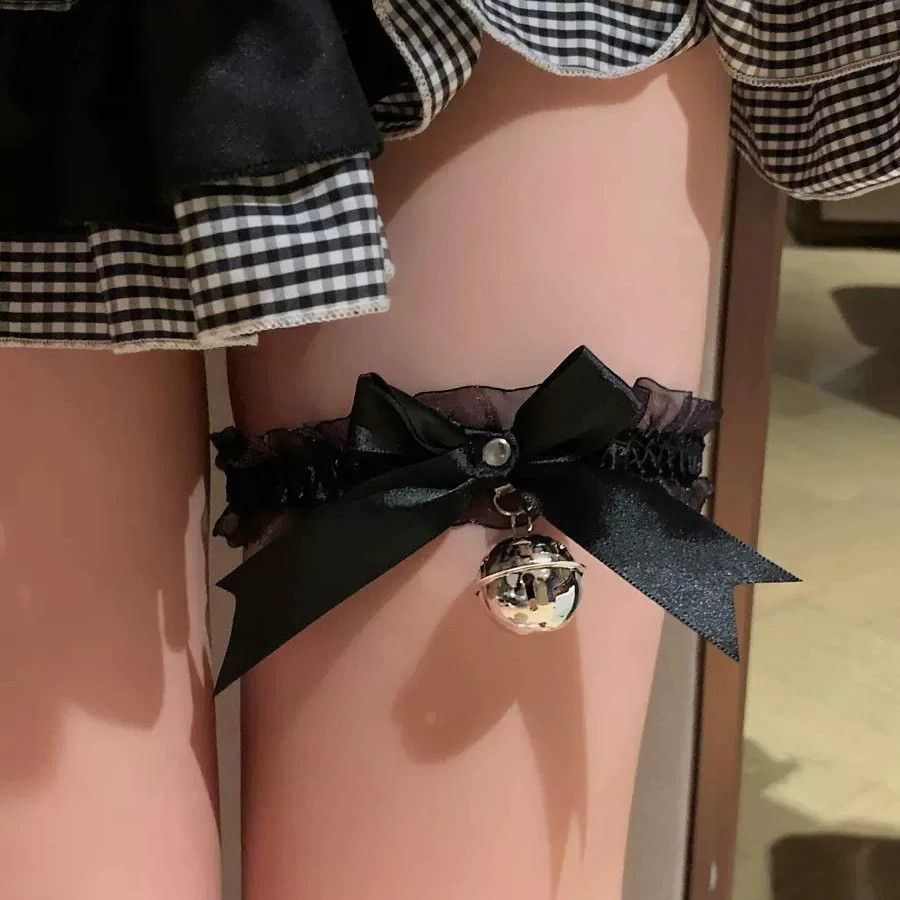 สร้อยข้อมือพร้อมระฆัง และสร้อยเอวโซ่สำหรับสตรี ตกแต่งด้วยออร์แกไนเซอร์และสร้อยคอมัลติฟังก์ชัน 9KWS