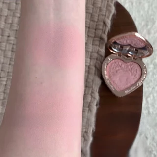 FLOWER KNOWS Blush Rabbit Garden Series Quick-Dry Blush นูน Matte Satin Smooth Face