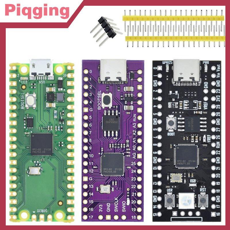 Piqging 1 PC RP2040 บอร์ด TYPE-C USB-C สําหรับ Raspberry Board 4MB/8MB/16MB RP2 Raspberry Pi Microco