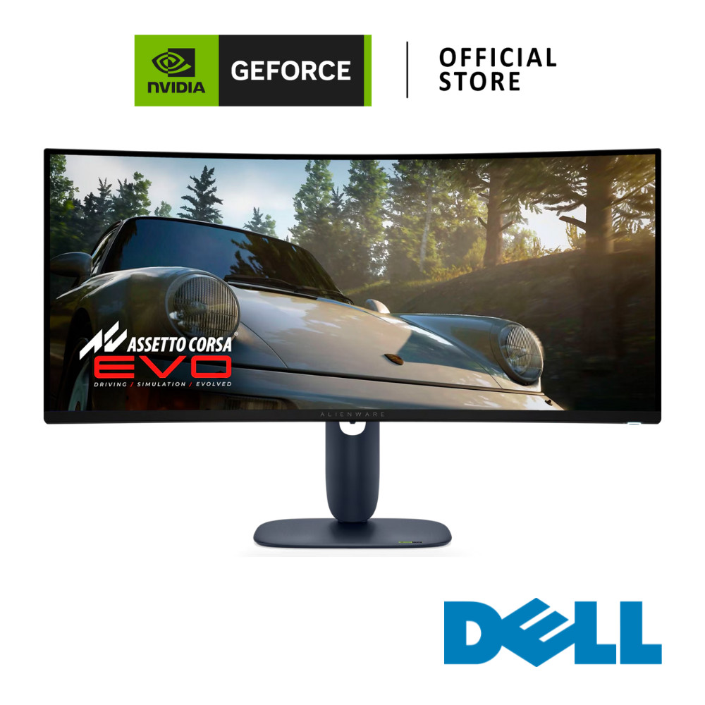Dell Alienware | 34" QD-OLED UWQHD 240Hz 0.03ms (GTG) | Monitor จอมอนิเตอร์ (AW3425DW)