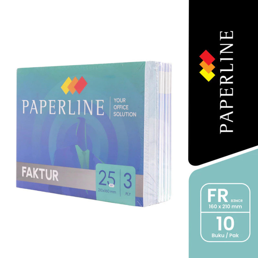 (1 ชิ้น) PAPERLINE / B3 INVOICE BOOK LARGE NCR 3 ชั้น ASSEMBLE ATK OFFICE STATIONERY SHOP ขาย