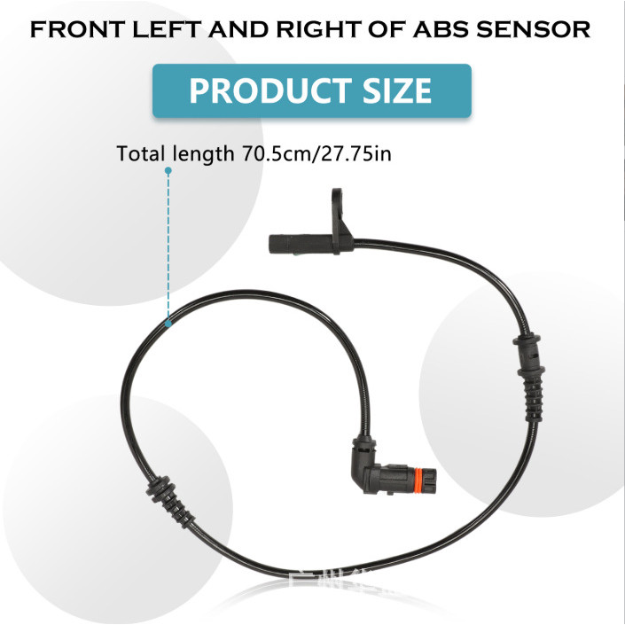 2049052905เหมาะสําหรับ Mercedes-Benz C-Class Coupe C204 C180ABS เซ็นเซอร์ความเร็วล้อ