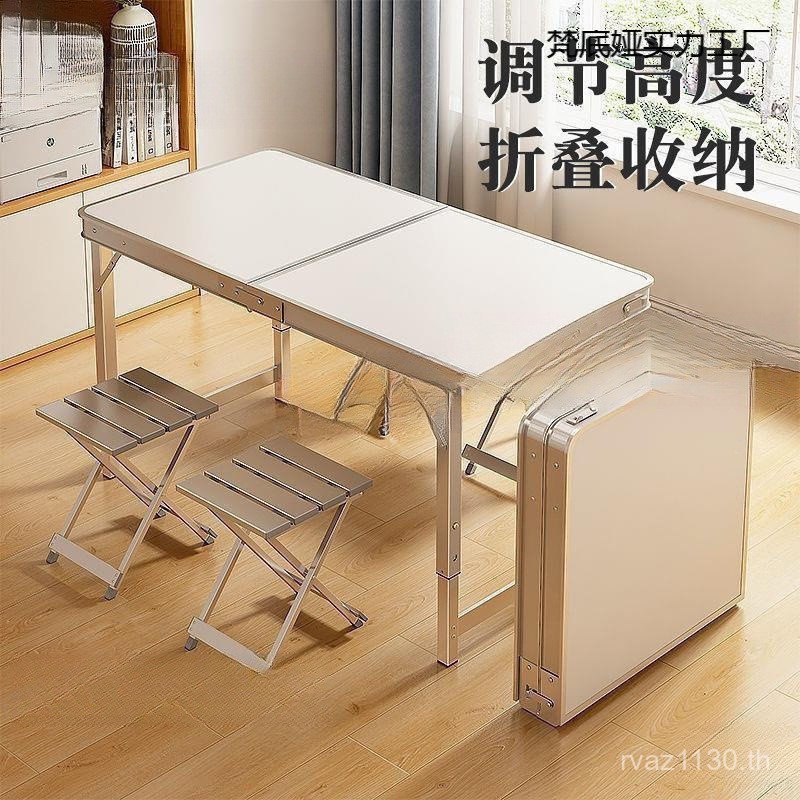 ขายสินค้า Push Table Night Market 2 Push Stall แบบพกพาตารางกลางแจ้ง One Place 1 เมตรพับแบบพกพาโต๊ะเก