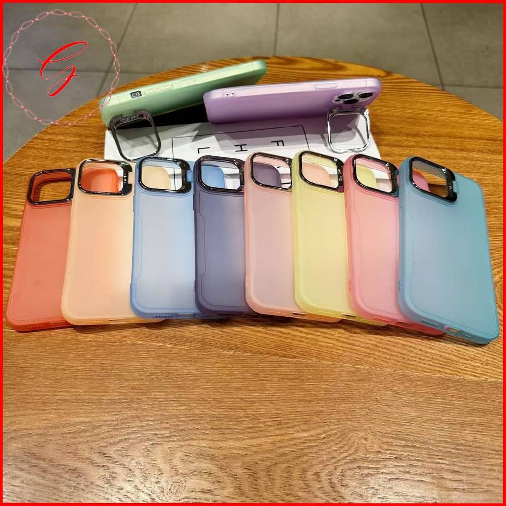 CASE CHROMATIC MATTE BRACKET สําหรับ IPHONE 15 PRO 14 PLUS 14 PRO MAX 15 15 PRO 15 PLUS 15 PRO MAX 1