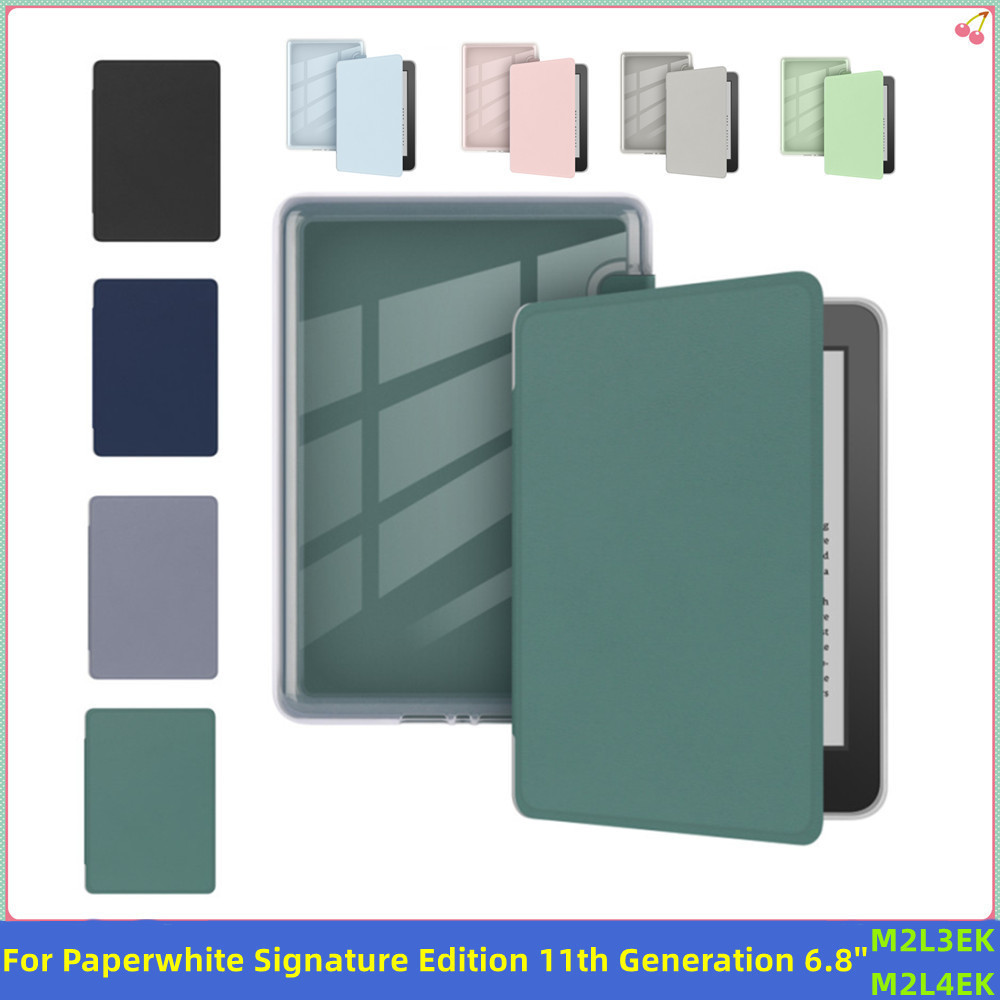 อะคริลิคสําหรับ Kindle Paperwhite 11th 6.8 นิ้ว M2L4EK ฝาครอบโปร่งใสสําหรับ Paperwhite Signature Edi