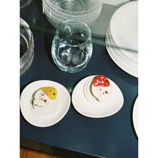 Tagi. Mushroom Popcorn and Magi Magnetic Phone Holder Grips ที่ตั้งโทรศัพท์แม่เหล็กม้ามาจิ ขาตั้งโทรศัพท์