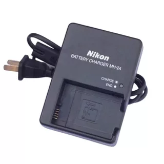 ส่งจากกทม！ที่ชาร์จกล้อง nikon Mh-24 สําหรับรุ่นD5100 D3400 D5300 D5500 d5600 EN-EL14