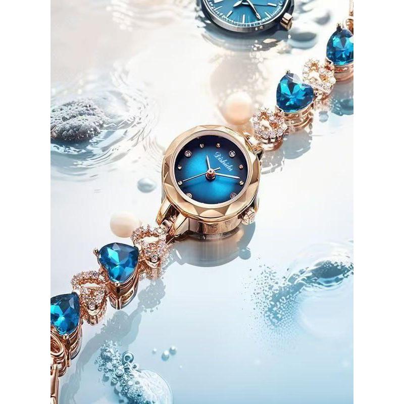 Di Shidu แฟชั่นเครื่องประดับคริสตัลเพชรหรูหราเรียบง่าย20260122