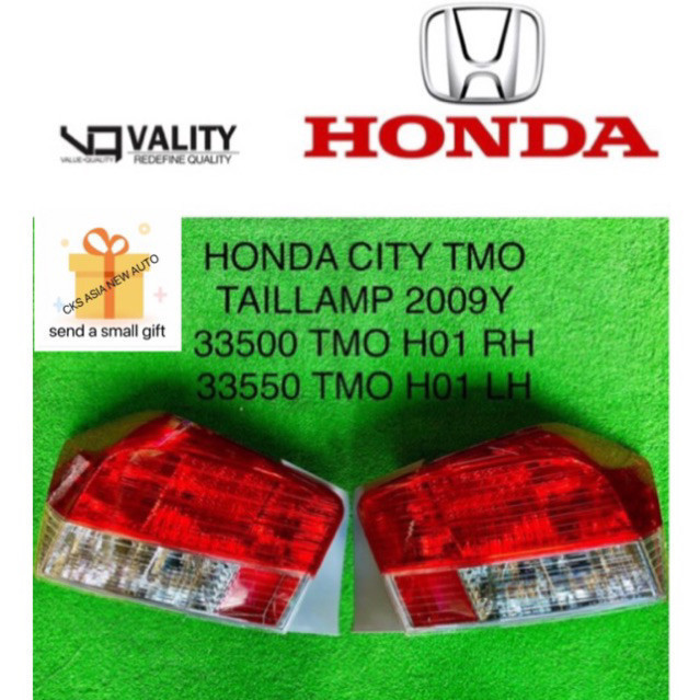 HONDA CITY TMO TAIL LAMP 2006-2009Yauto parts ของแต่งรถ