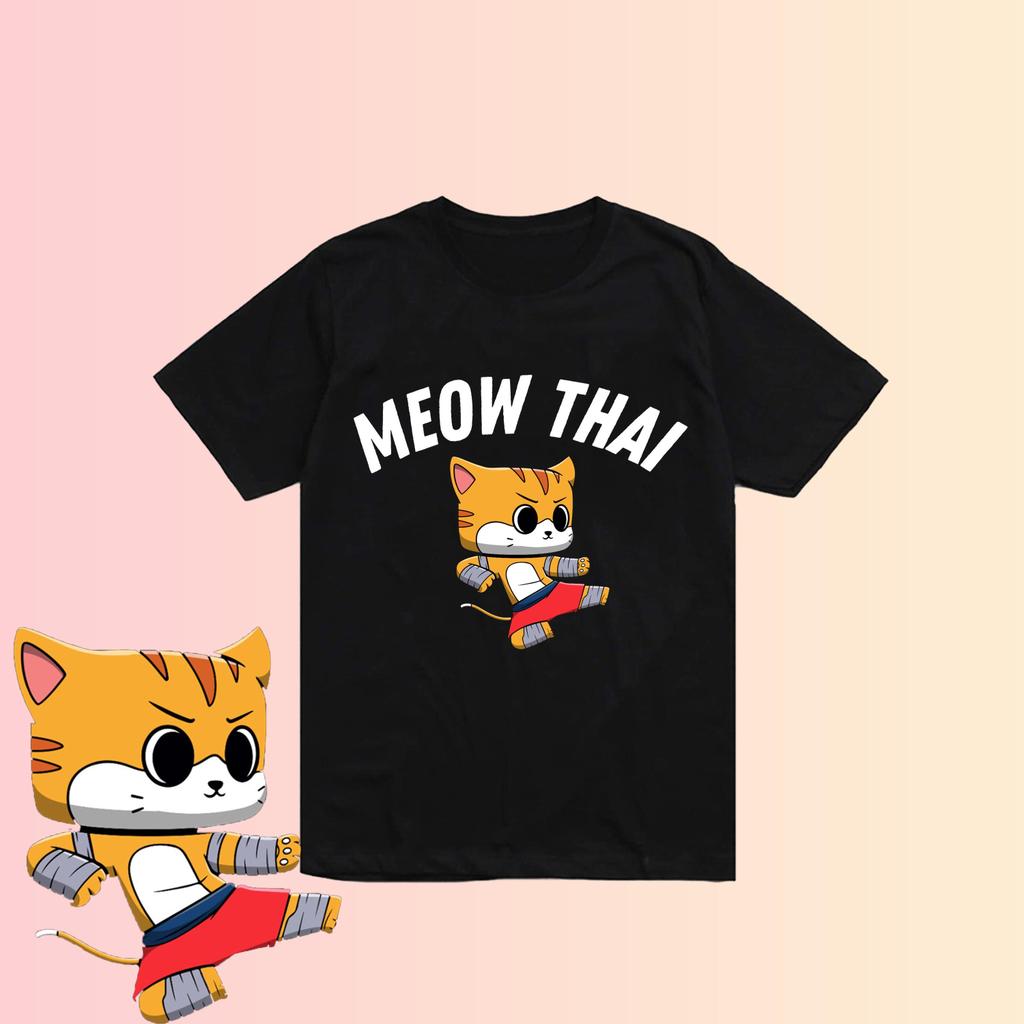 Muay Thai Shirt, Gift for Muay Thai Fighter, Funny Muay Thai Gift, Meow Thai Shirt, MMA Shirt, Marti