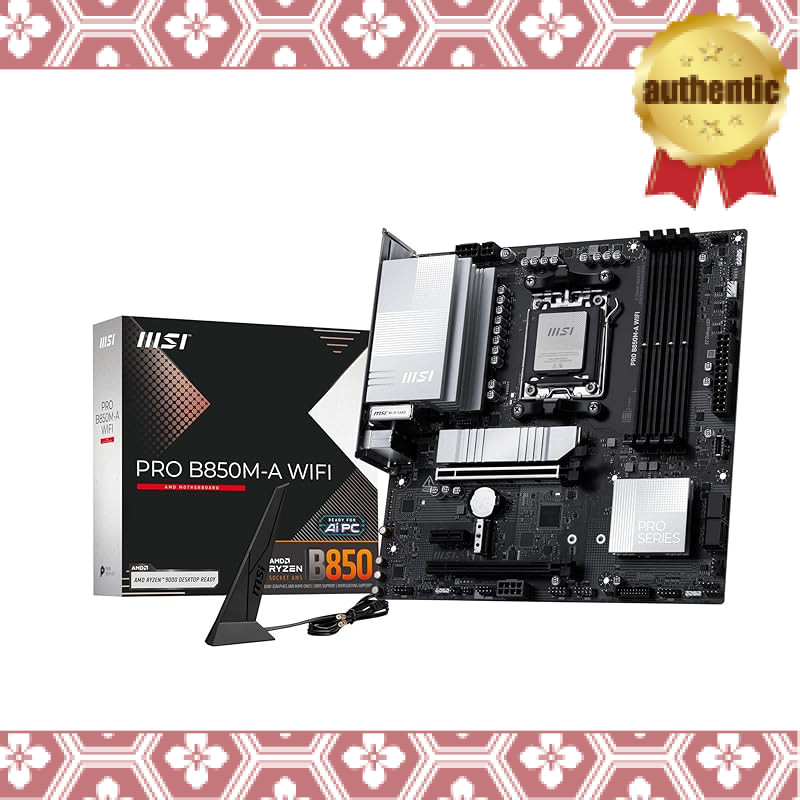 MSI PRO B850M-A WIFI Micro-ATX Motherboard PRO B850M-A WIFI MB6785
