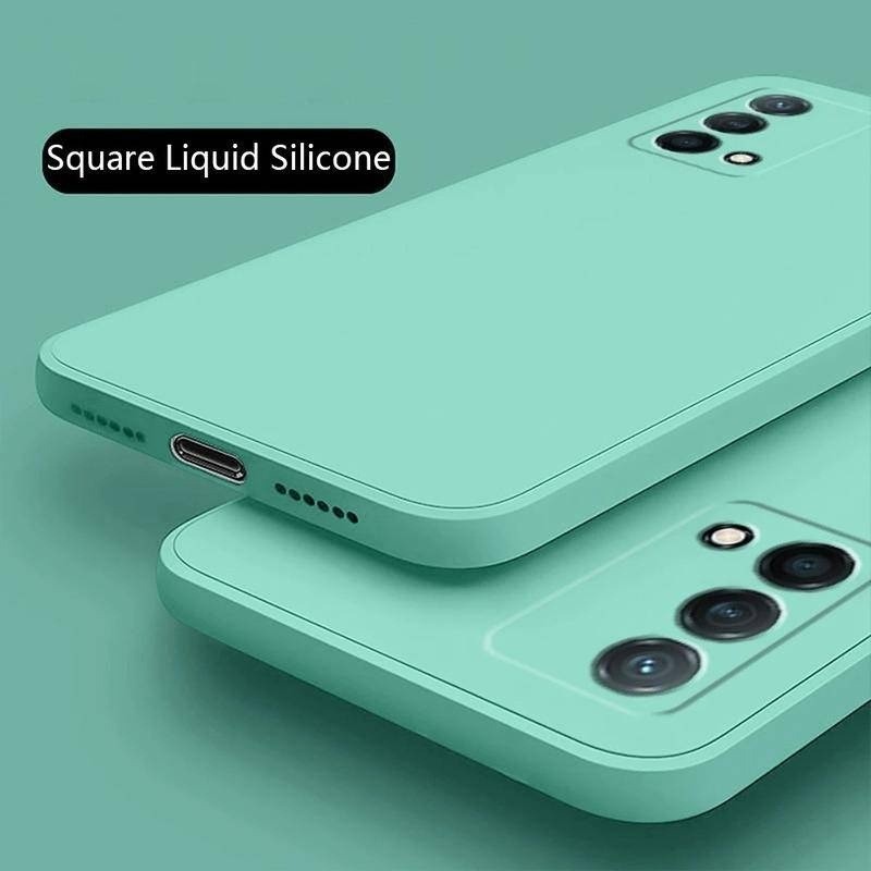 ใหม่ Liquid Straight Edge สําหรับ OPPO K1 K3 K5 K7 K7x K9 K9S K9x Pro 5G ระเบิดหรูหราป้องกันกล้องนุ่