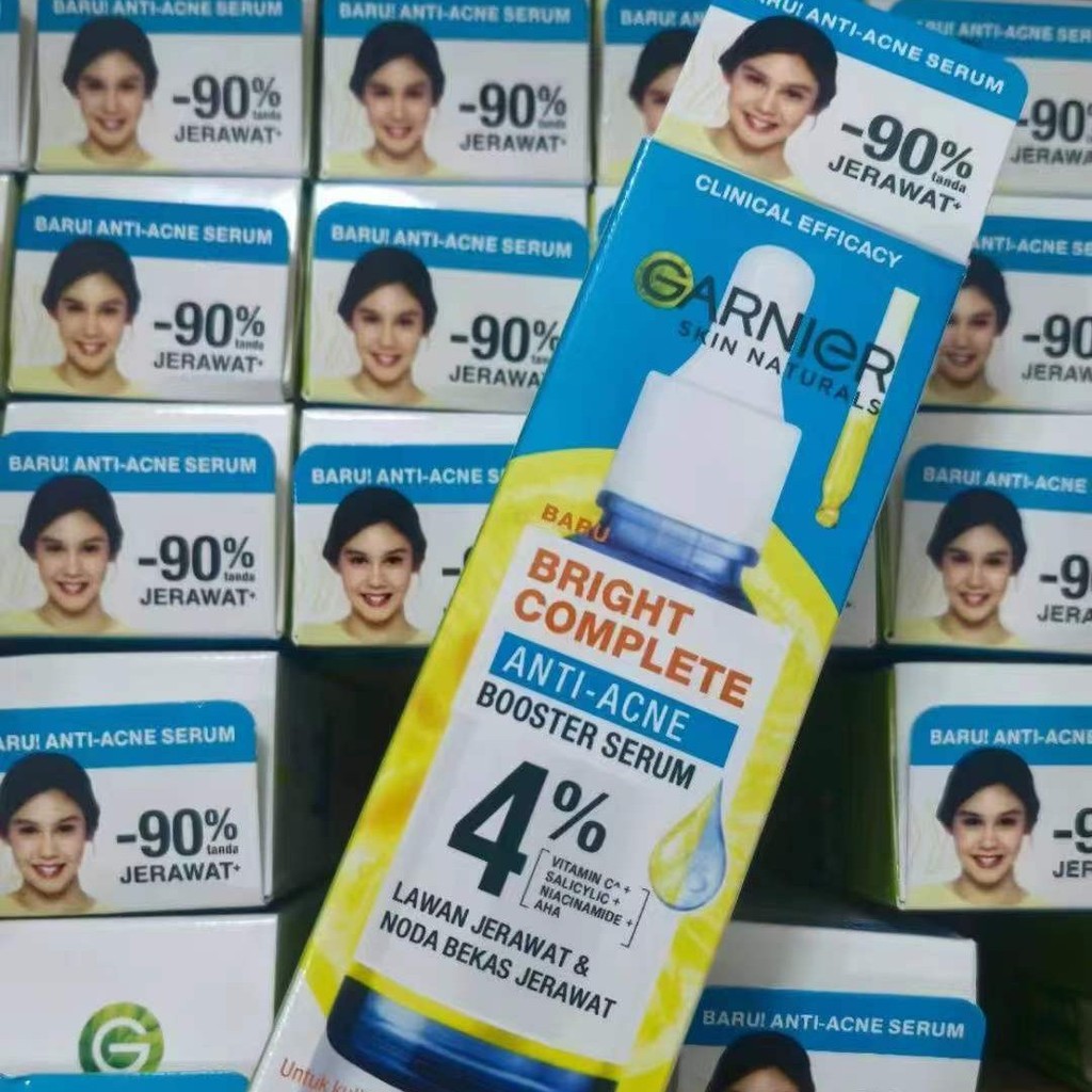 xinpin In Stock Thailand Garnier Acne Treatment Essence Hydrating Moisturizing Anti-Acne Closed Come