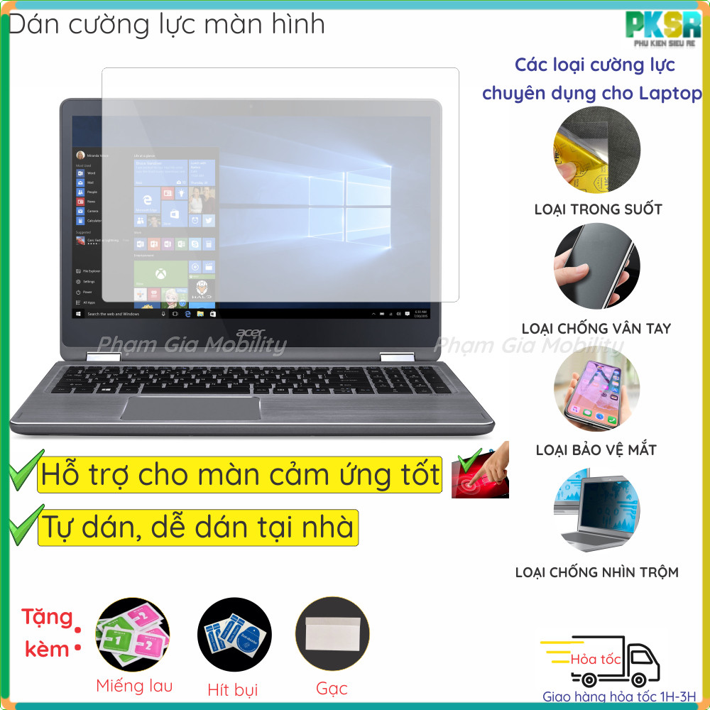 กระจกนิรภัยกันรอยหน้าจอสําหรับ Acer Aspire R15 R 15 R5 571TG/ 7 A715 76G/ A715 42G R05G R5 15.6" nan