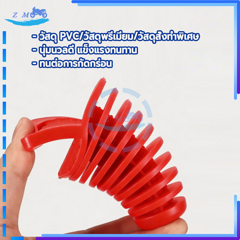 ยางอุดท่อไอเสีย จุกอุดปลายท่อ ป้องกันน้ำ ความชื้น และสิ่งแปลกปลอมเข้าสู่ท่อไอเสีย สินค้าคุณภาพสูง ทนทาน 1 ชิ้น ราคา ถูกที่สุด ดีลบีเคเค แกลเลอรีภาพที่ 4