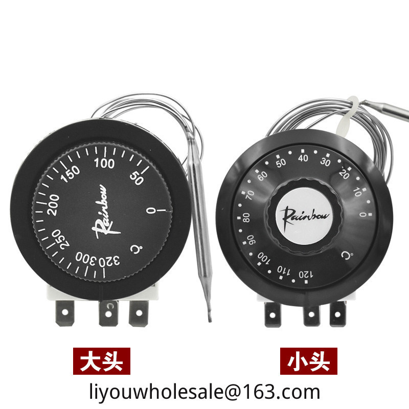 ของแท้เกาหลีสายรุ้งนําเข้าลูกบิดสวิตช์ควบคุมอุณหภูมิ TS-120S เครื่องควบคุมอุณหภูมิ TS-320S TS-200s