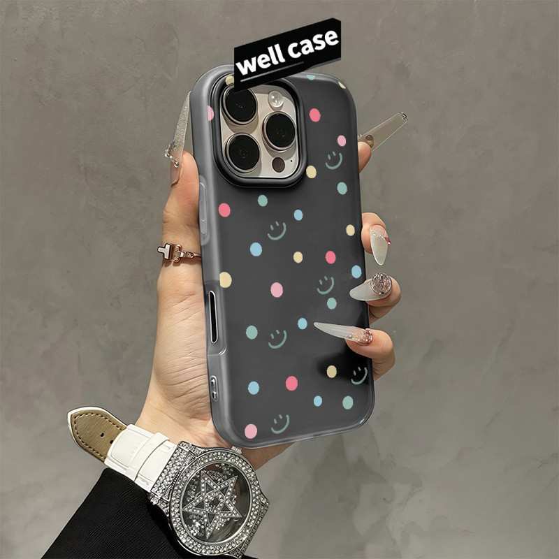 Well เคสโทรศัพท์มือถือ ดูดีเรียบง่ายลายน่ารัก เหมาะสำหรับ เคสไอโฟน iphone 17 16 15 Pro Max 11 12 13 14PRO 16 15 14 PLUS