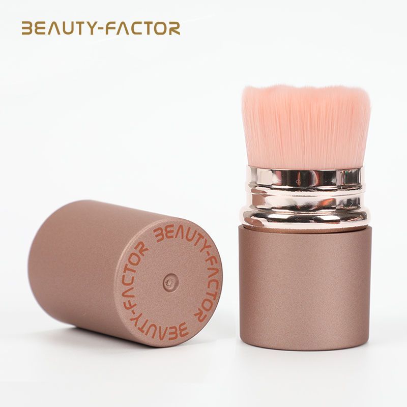 A New Product BEAUTY-FACTOR/Beauty Factor Flower Print Retractable Foundation Brush BB Cream Foundat