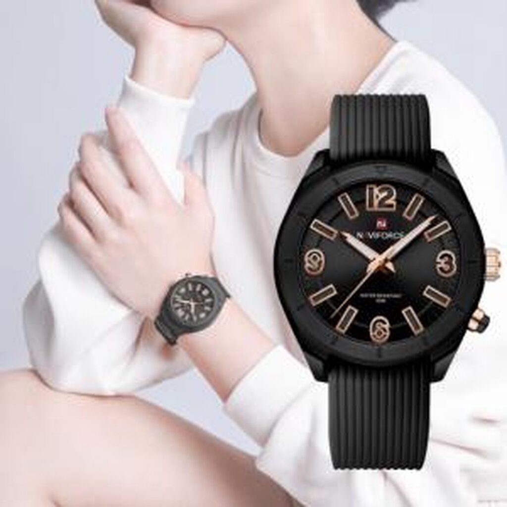 NAVIFORCE NAVIFORCE 7103 นาฬิกาข้อมือผู้หญิงNaviforce นาวี่ฟอส นาฬิกาข้อมือผู้หญิงดีไซน์สุดหรู จัดส่
