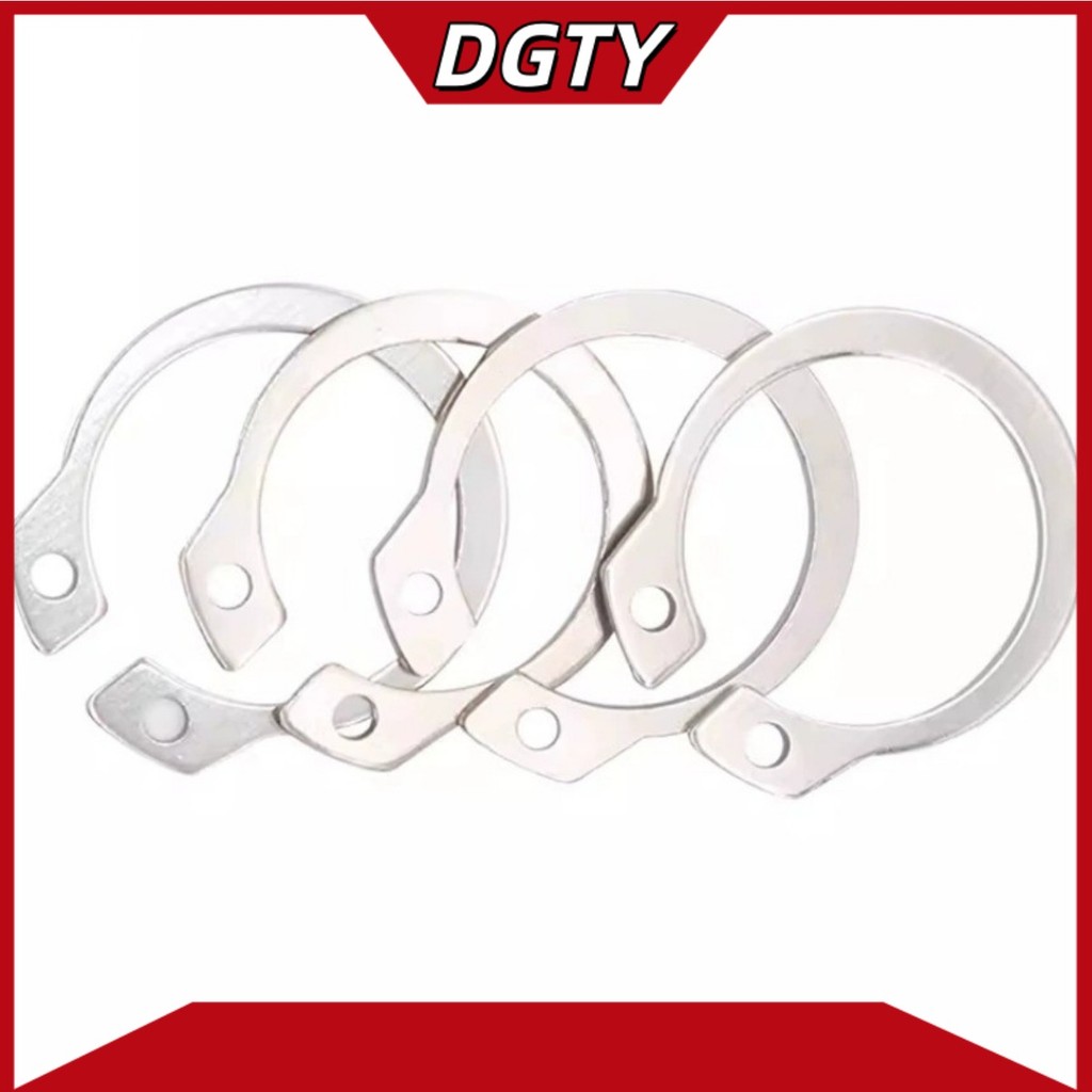 แหวนล็อคนอก  แหวนล็อกเพลา（STW）สีดำสแตนเลส 304  M3-M100 【DTY-1】