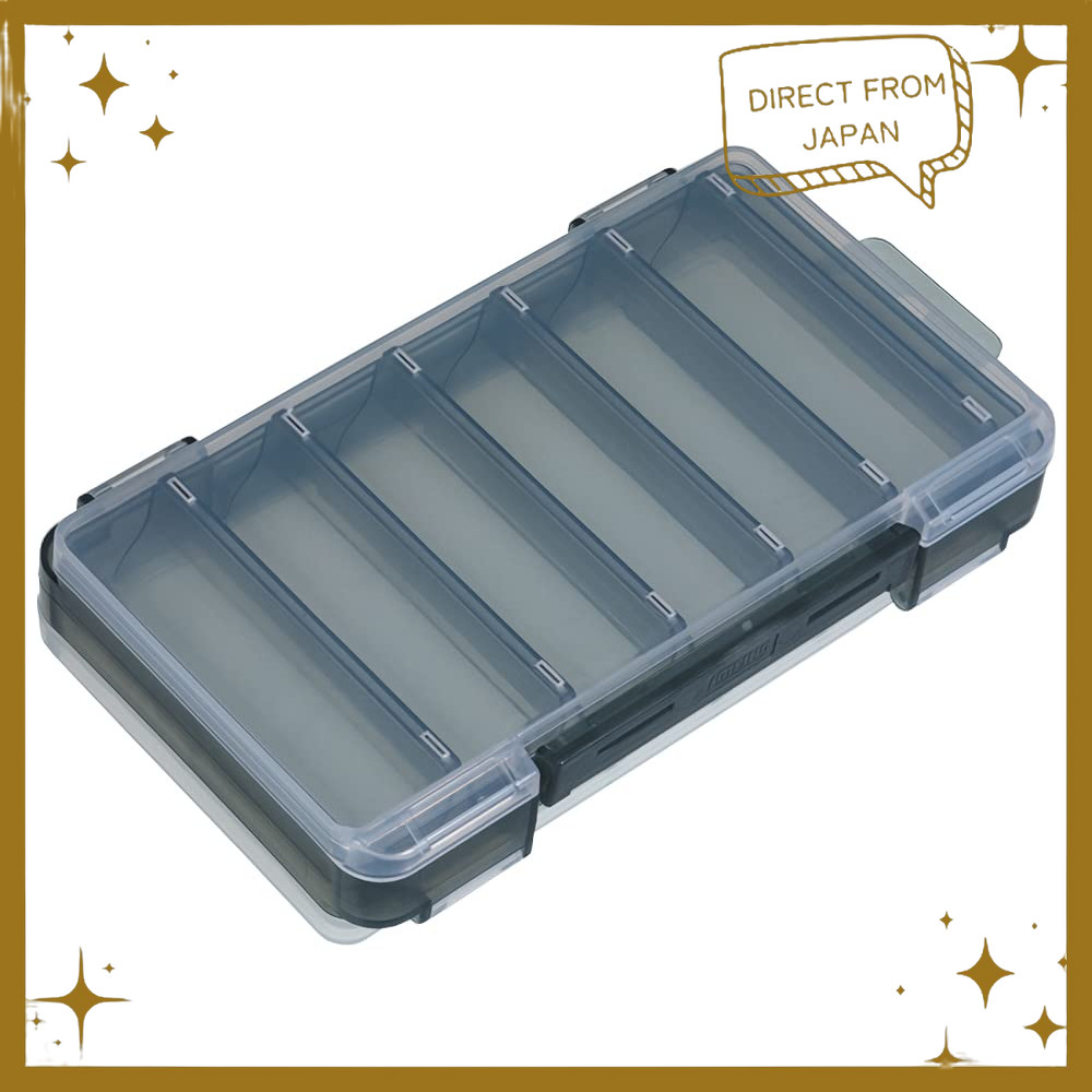 【Direct from Japan】 Meiho กล่องเก็บเหยื่อ Reversible L-86 สีใส/ดำสโมก ขนาด W175×D105×H36mm ประหยัดพื