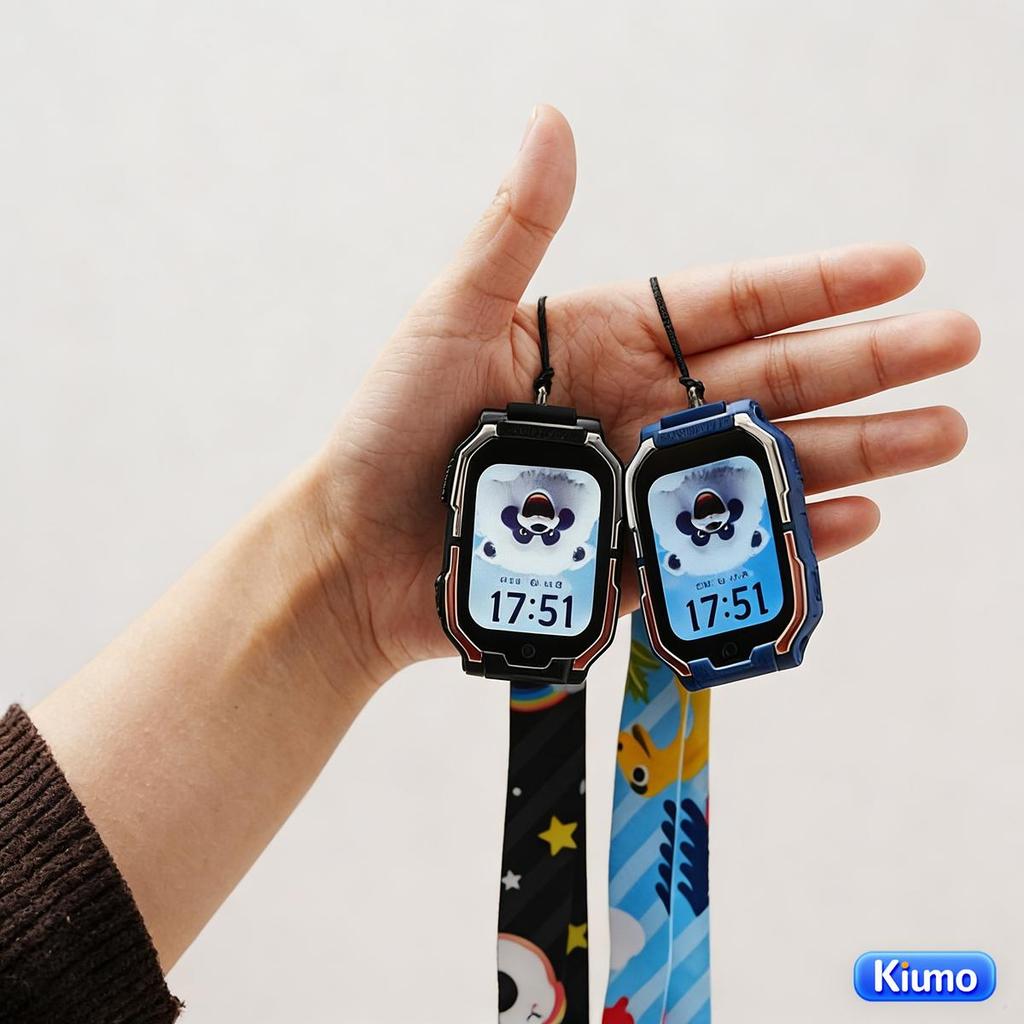【เข้าร้านมีส่วนลด】Kiumo smartwatch สมาร์ทวอทช์เด็ก นาฬิกาโทรศัพท์เด็ก วิดีโอเฝ้าระวัง การควบคุมโดยผู