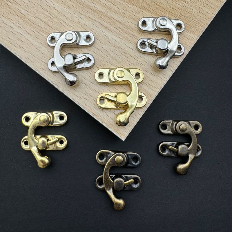 Hot Sale#[3956Positive Review]Antique-Style Lock Buckle Mini Lock Buckle for Boxes, Small Packaging 