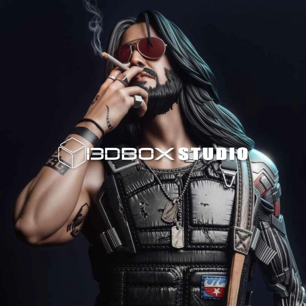 < Cyberpunk 2077 > Johnny Silverhand Keanu Levis CA Studio Works P0YE