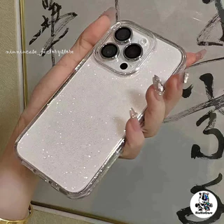 เคส ซิลิโคน ใส กากเพชร For Samsung Galaxy A12 A06 A03 A05S A55 A14 A05 A23 A20 A50 A50S A30S A13 A11 A15 A52 เคสโทรศัพท์