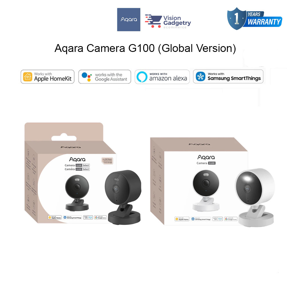 [ทั่วโลก] กล้อง Aqara G100 เลือก Wifi กล้องกลางแจ้งปลุกบ้านอัจฉริยะ 2K IR Night Vision