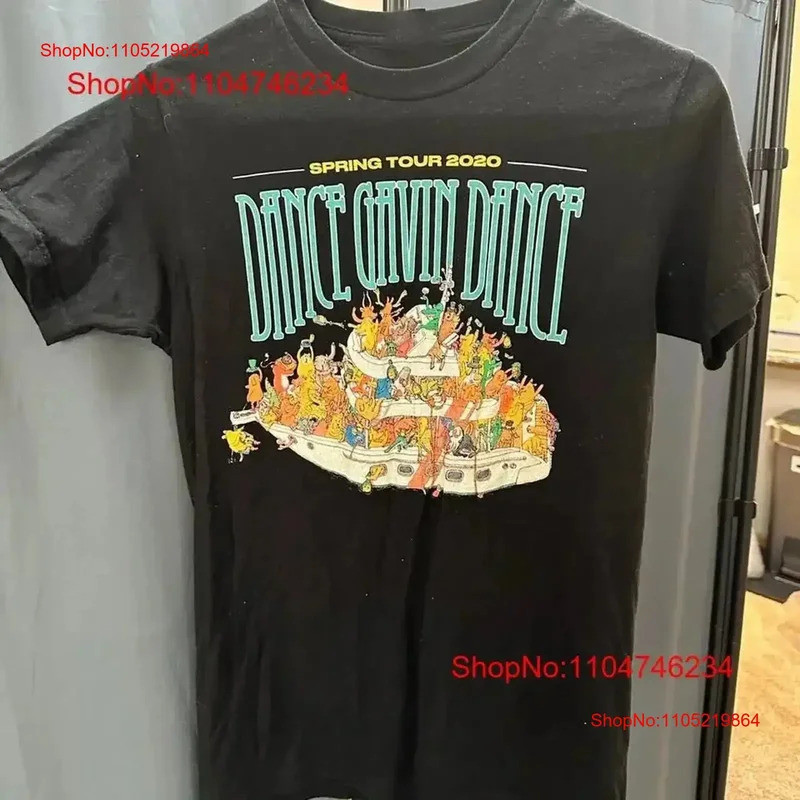 ทัวร์ฤดูใบไม้ผลิของ New Dance Gavin 2020 สำหรับแฟนๆ เสื้อยืด S 5XL BI04_212 วินเทจ สไตล์ยืดเล็กน้อย 