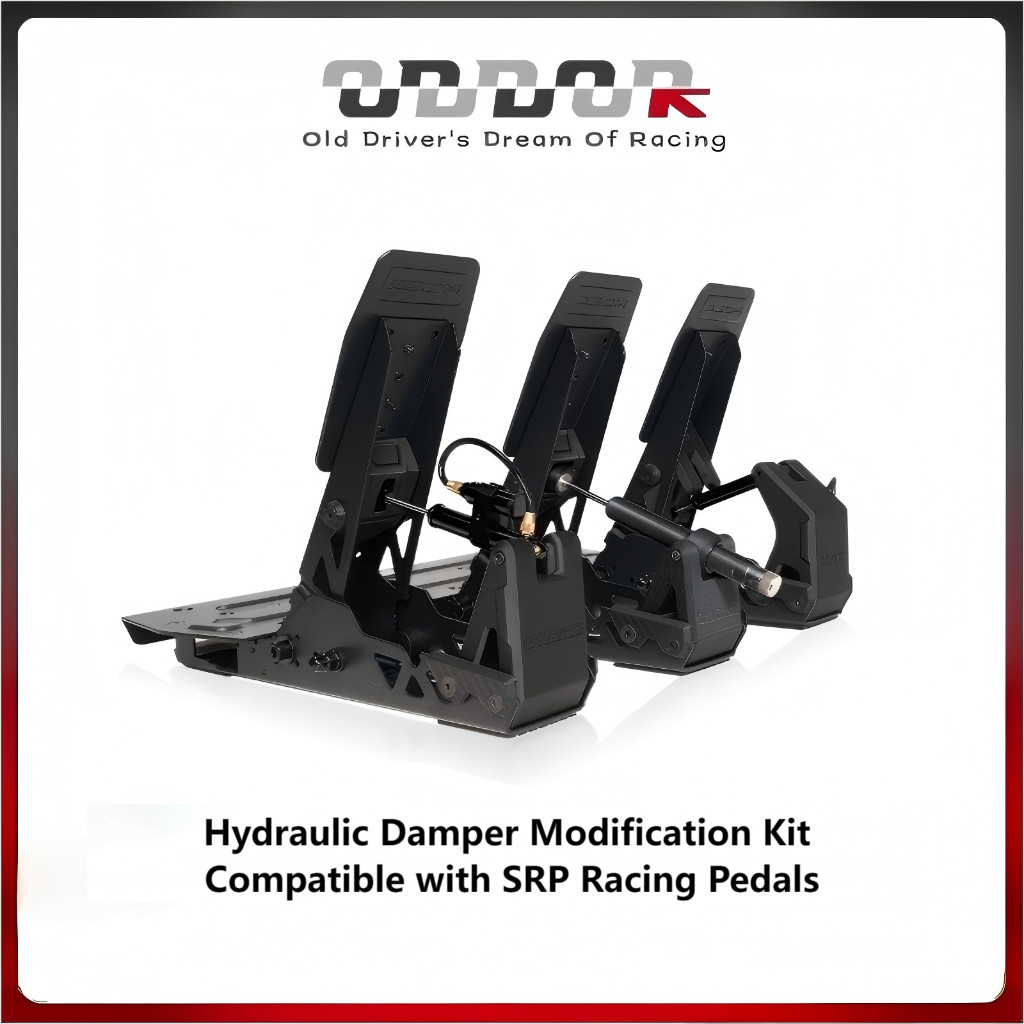 ODDOR เบรคไฮดรอลิก Mod สําหรับ MOZA SRP/Lite Pedals - ชุดอัพเกรด Sim Racing Performance พร้อมฟีดแบ็ก