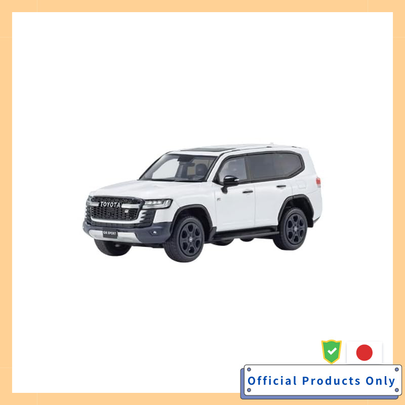 Kyosho Original 1/43 Toyota Land Cruiser GR Sports White Completed Model