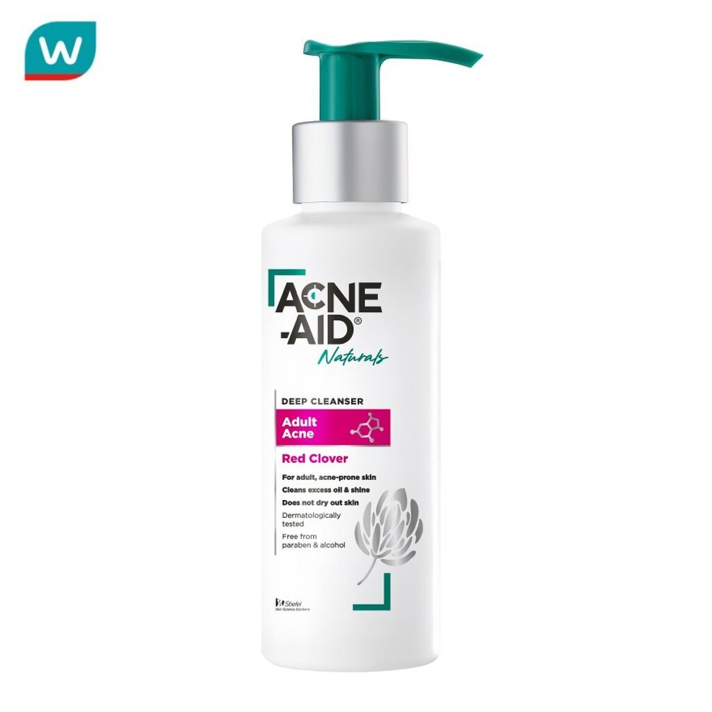Acne Aid แอคเน่-เอด เนเชอรัล ดีพ เคลนเซอร์ ฟอร์ อะดัลท แอคเน่ 100 มล.