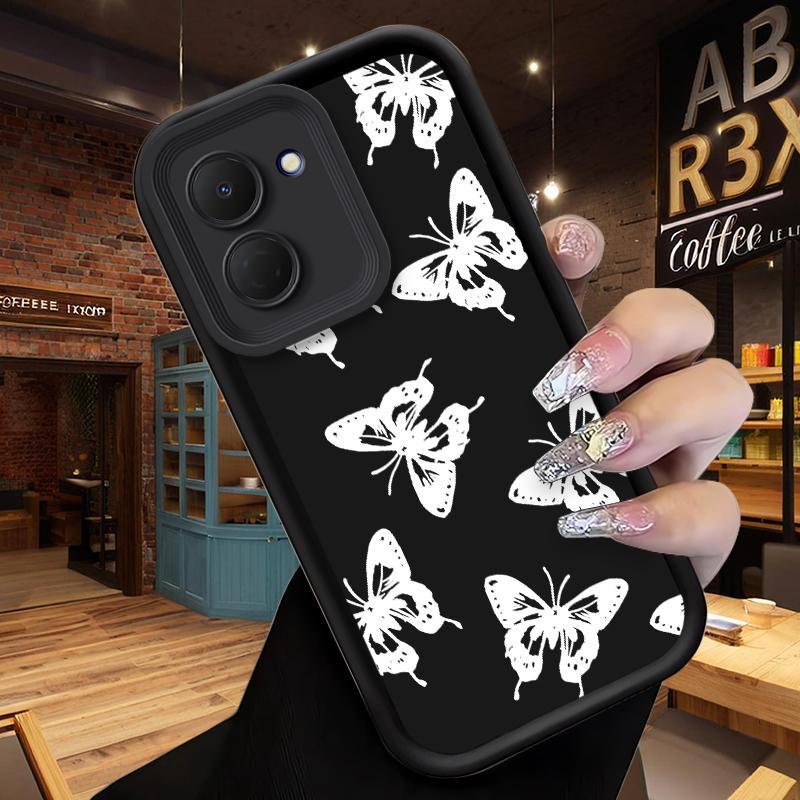 ปลอกสําหรับ Tecno Spark GO 3 Spark GO 2 Spark Go 1Fashion ผีเสื้อเคสโทรศัพท์ Techno Spark GO3 GO2 Go